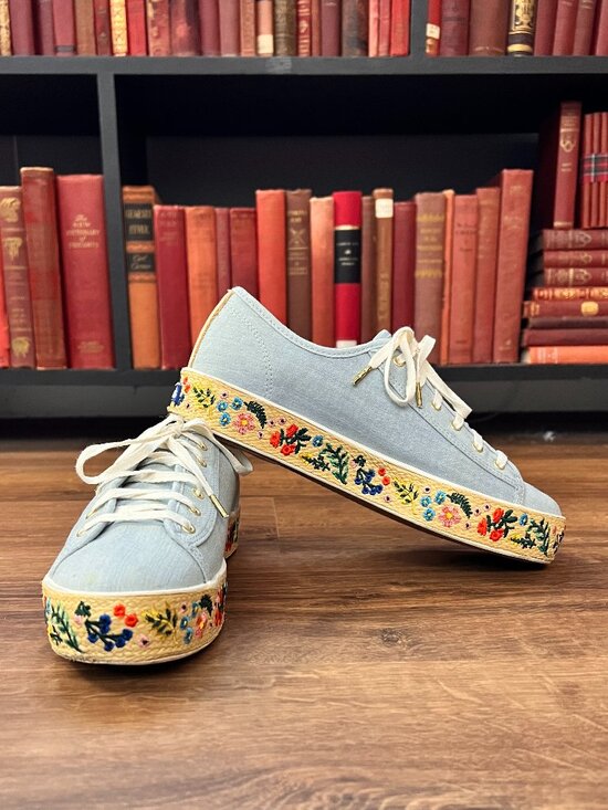 Rifle Paper Co. Shoes - Rifle Paper Co. x Keds Floral Platform Rosalie Sneaker Sz 8